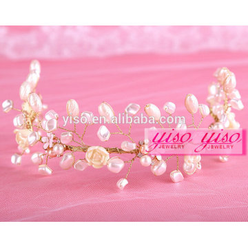 beautiful fashion pearls fancy wedding hair accessories headband